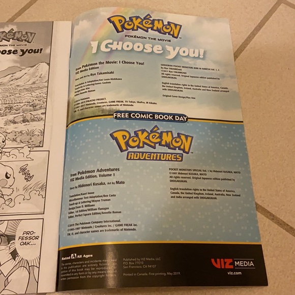 Deleting SOON! LAST CHANCE! VINTAGE PokΓ©mon comic book - Picture 5 of 5